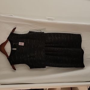 Black and white dress